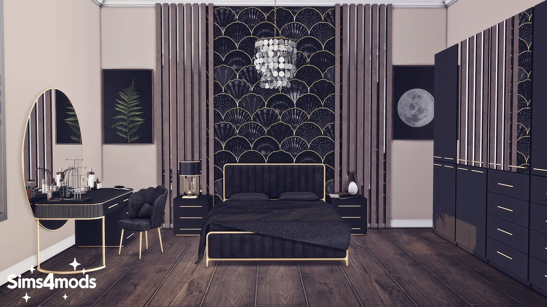Галерея мода Спальня Deluxe Bedroom #2
